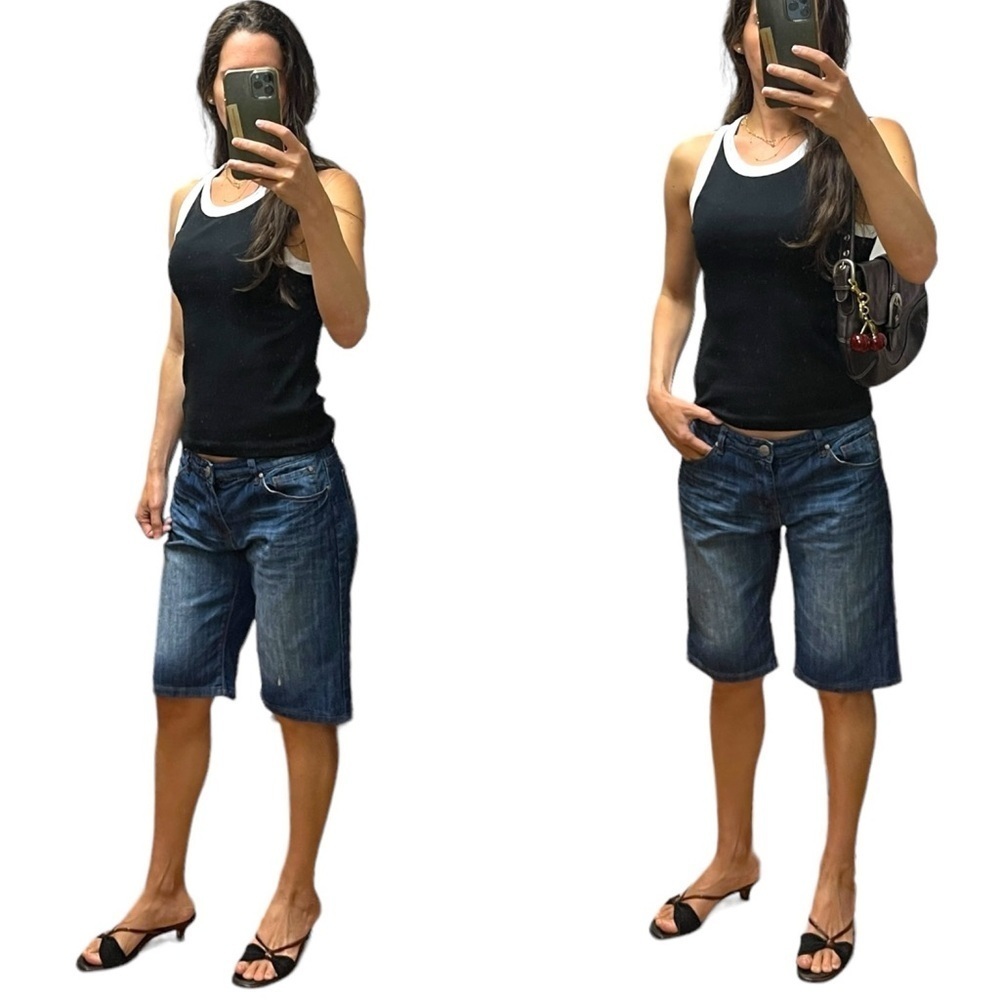 Twik denim bermuda shorts blue Men’s size W32